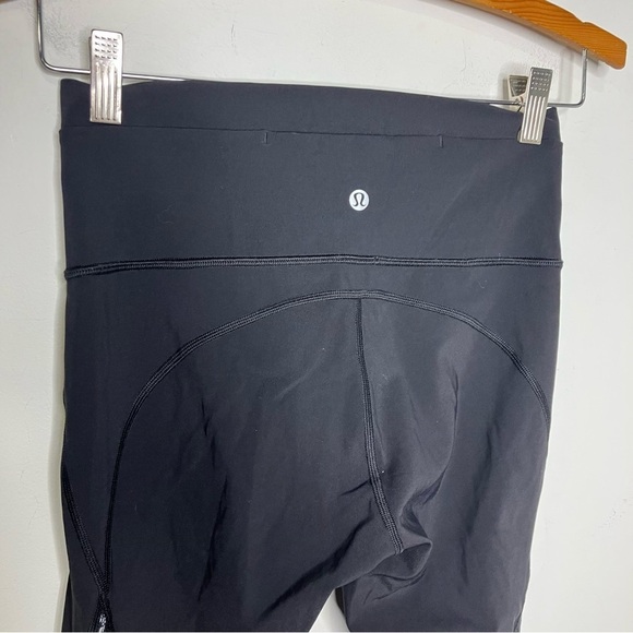 Lululemon Mix and mesh crop leggings Capri leggings size‎ 6 - Picture 6 of 11